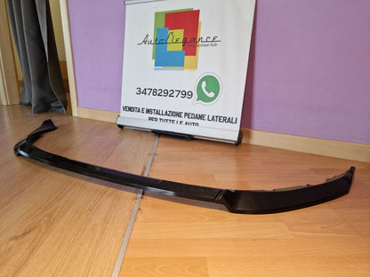 SPLITTER 3 PIECES SUITABLE FOR RENAULT CLIO 5 RS LOOK EVO V1 BLACK