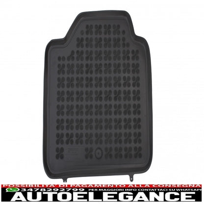 Black rubber mat suitable for bmw 3 series f34 gran turismo gt (2013-2018)