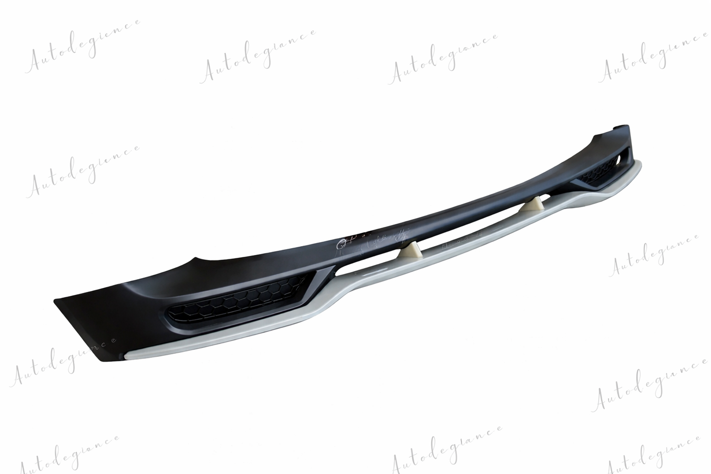 🔥ART.0338 SPLITTER SOTTO PARAURTI SPORTIVO IN ABS PER SMART FORTWO 453 2014+🔥