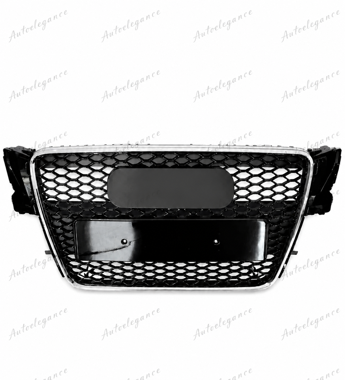 🔥ART.0595 GRIGLIA ADATTO PER AUDI A5 2007-2011 LOOK RS5 BORDO CROMATO🔥
