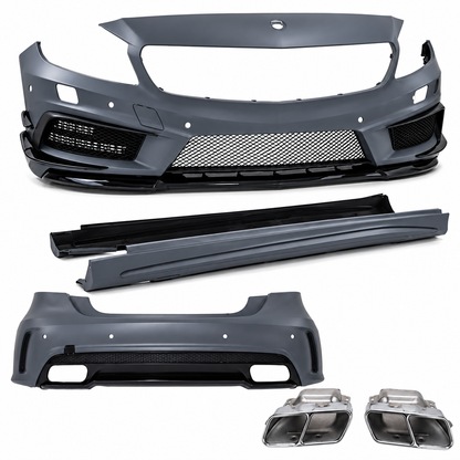 BODYKIT E36 + COUPE REAR LIGHTS WITH WHITE INDICATOR