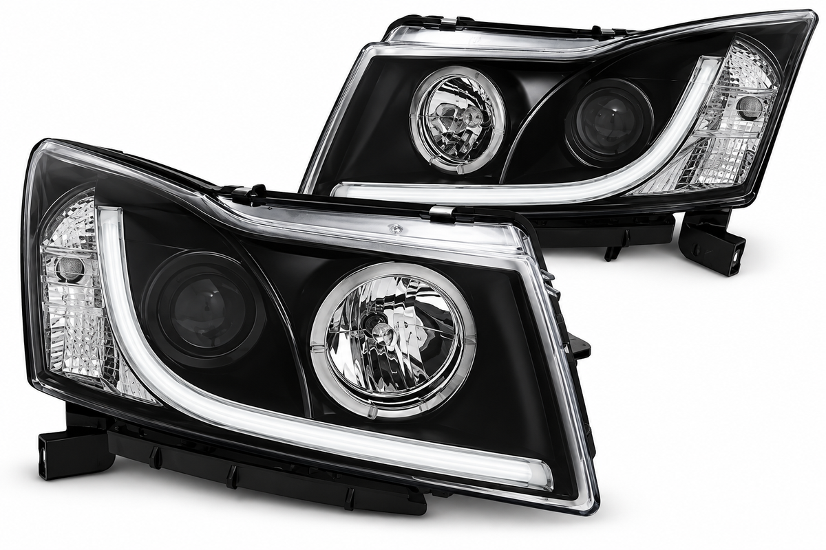 ART.5547 FARI ANTERIORI ADATTO PER CHEVROLET CRUZE 09-12  NERO