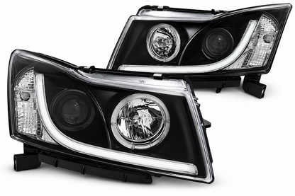 ART.5547 FARI ANTERIORI ADATTO PER CHEVROLET CRUZE 09-12  NERO