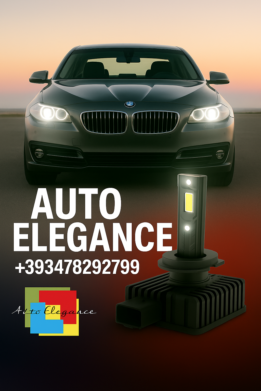 COPPIA LAMPADE D2S LED DA XENON A LED PER Bmw Serie 5 E60