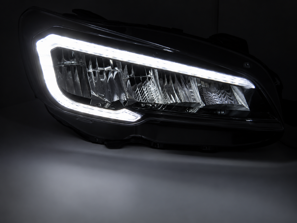💕 Fari Anteriori Adatti per Subaru WRX 14-22 Full LED DRL Neri 💕
