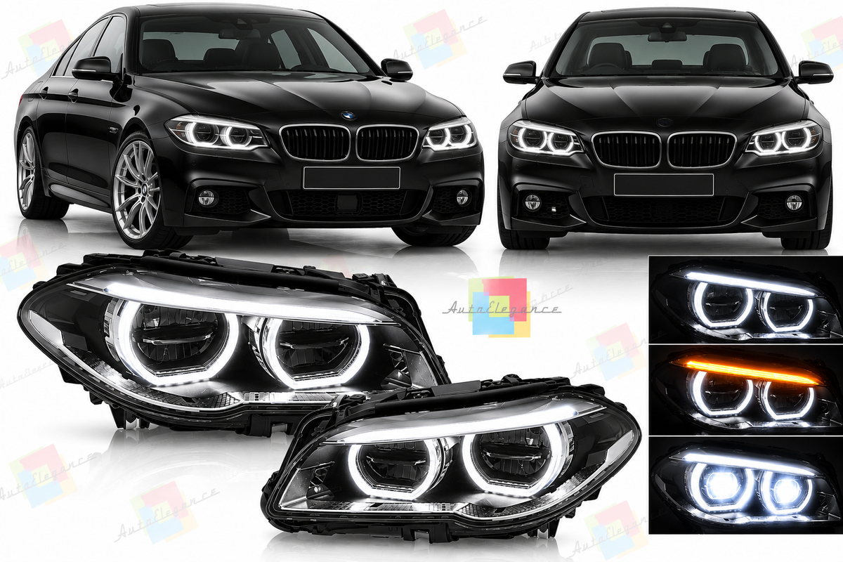 FARI FULL LED DRL ADATTI PER BMW F10 / F11 13-16