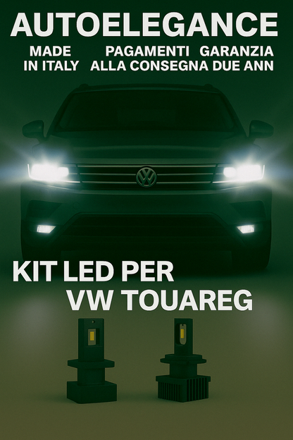 ❤️KIT LED D1S 6000K BIANCO GHIACCIO ANABBAGLIANTI PER VW TOUAREG ❤️