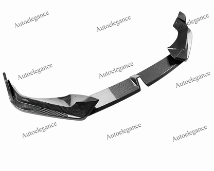 🔥SPLITTER ANTERIORE ADATTO PER BMW X5 G05 LCI M SPORT 2023+ FIBER CARBOONI🔥