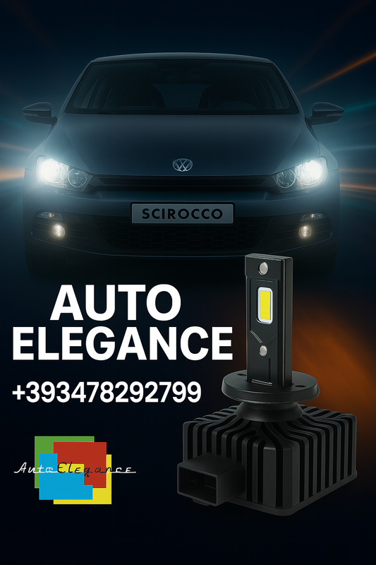 💕COPPIA LAMPADE D1S LED DA XENON A LED PER  VW SCIROCCO💕