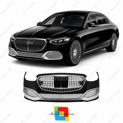 👉Paraurti Anteriore Mercedes S W223 20-23 Look Maybach👈