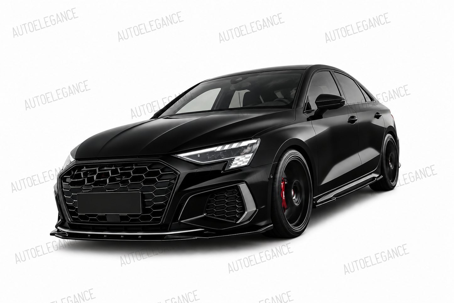 💕SPLITTER  AUDI S3/A3 S-LINE 8Y NERO  LUCIDO 2020+ 💕