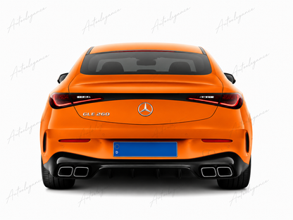 💕ART.9893  Diffusore mercedes  w236 c236 cle look 63 s AMG nero💕