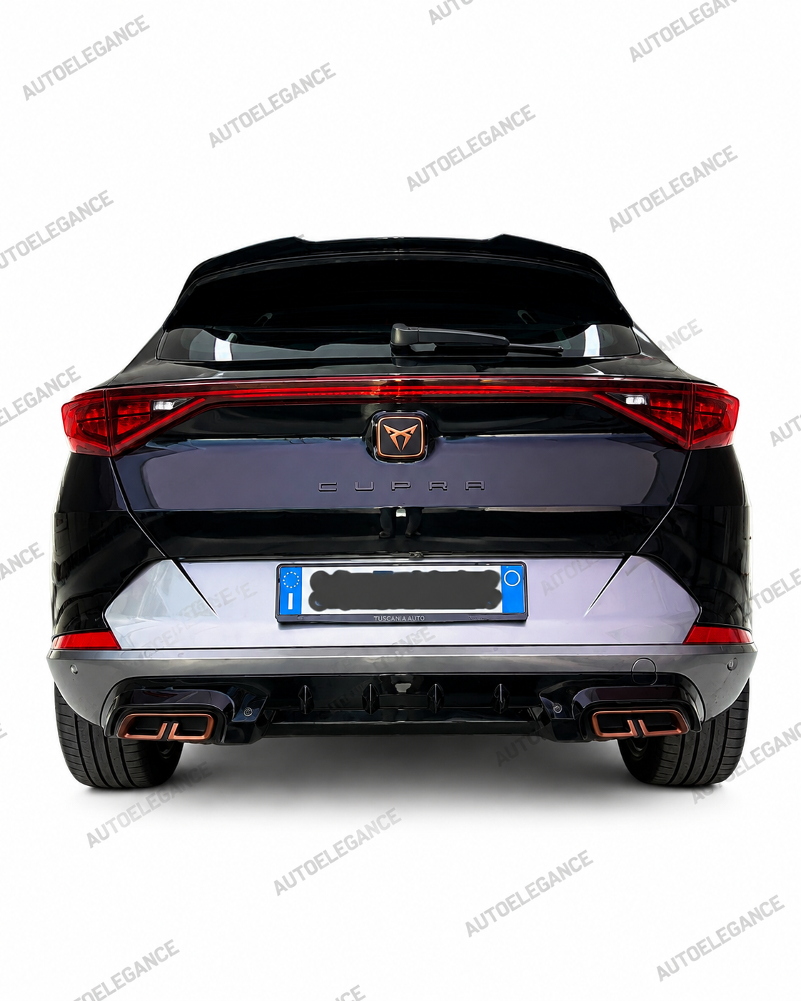 ⭐1436 SPOILER SUITABLE FOR CUPRA FORMENTOR 2020+ GLOSSY BLACK SPORTY LOOK⭐ 