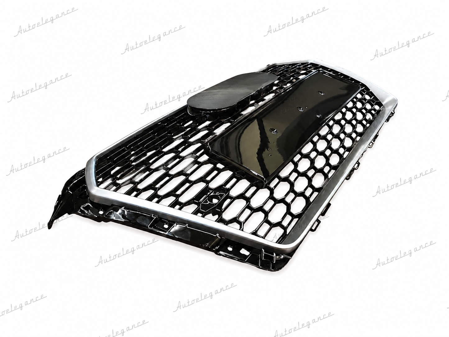 🔥ART.0602 GRIGLIA ADATTO PER AUDI  A4 B9 2015-2019 LOOK RS4 BORDO SATINATO🔥