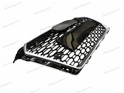 🔥ART.0602 GRIGLIA ADATTO PER AUDI  A4 B9 2015-2019 LOOK RS4 BORDO SATINATO🔥