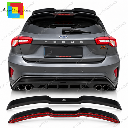 👉Aggiunta Spoiler Posteriore Tetto Ford Focus MK4 ST-Line 2018 in Poi👈