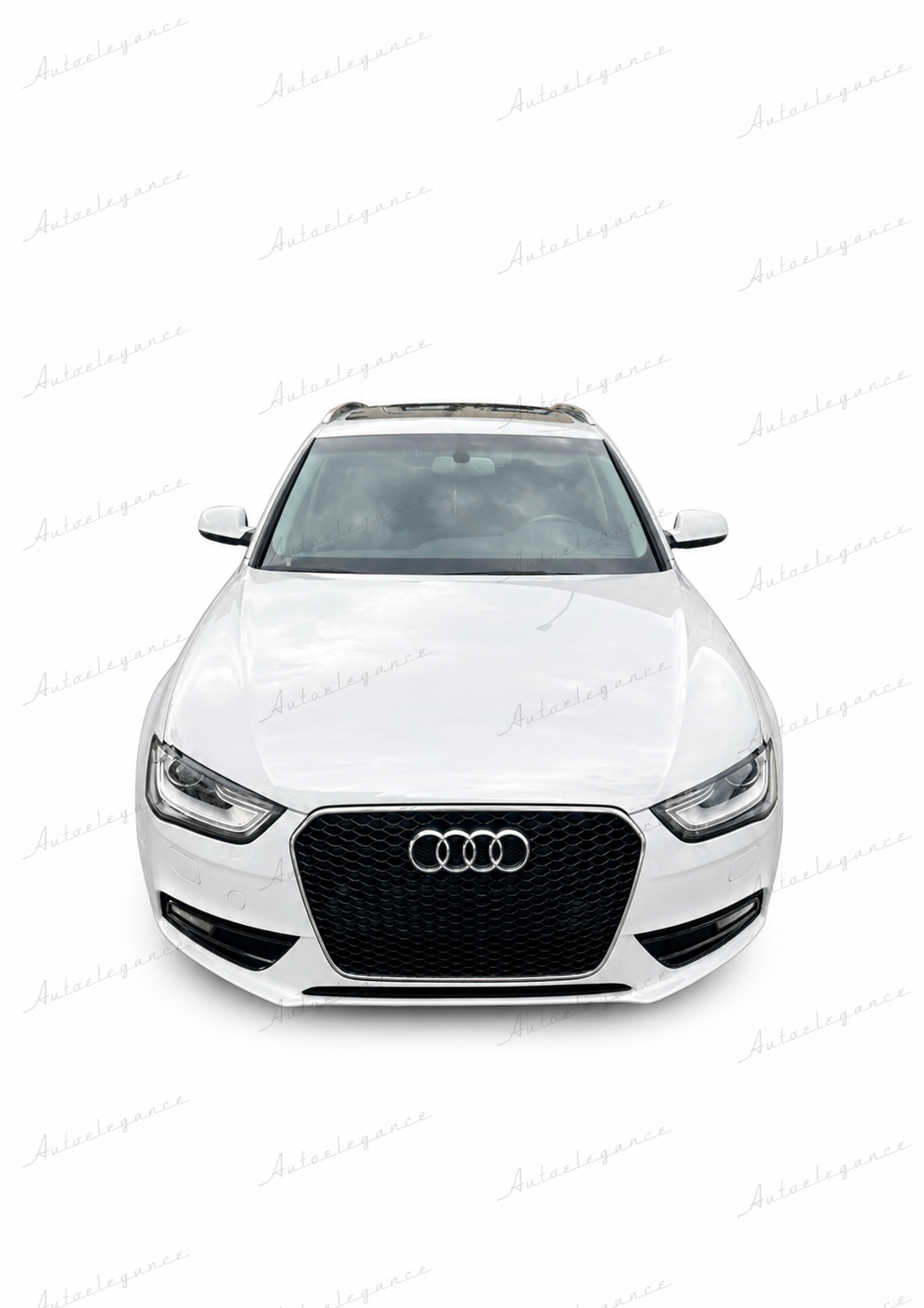 🔥ART.0624 GRIGLIA ANTERIORE AUDI A4 B8 AVANT BERLINA CALANDRA RS4 CROMATO🔥
