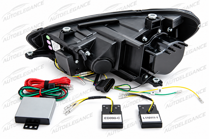 ART.10776 FARI ANTERIORI ADATTO PER VW SCIROCCO 08-04.14