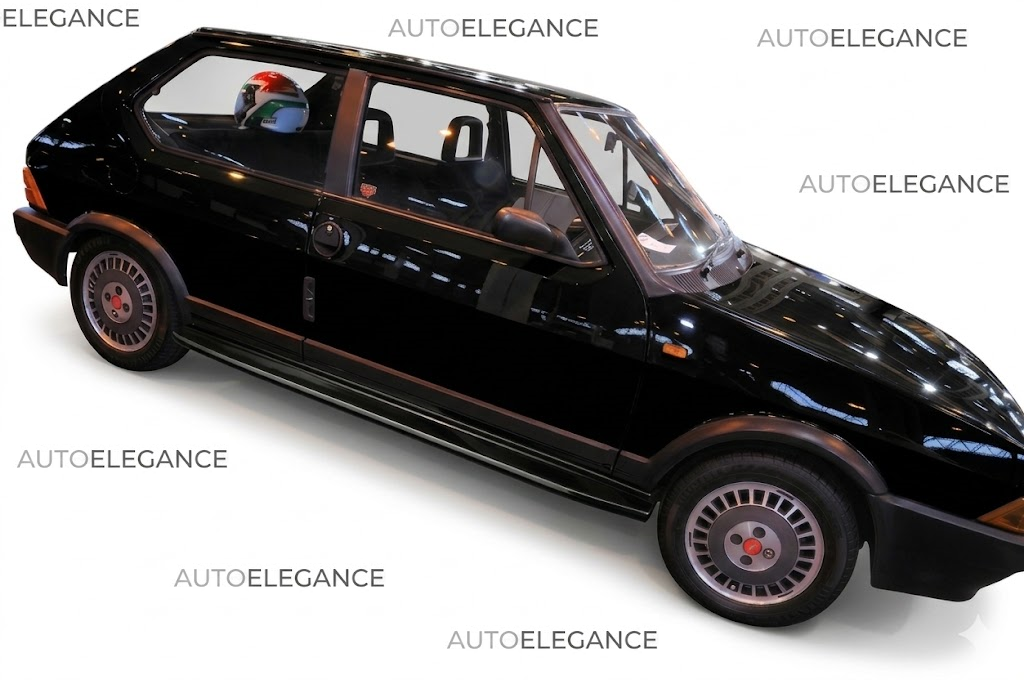 💫ART.0413 Sotto Minigonne Nero Lucido adatto per FIAT RITMO (178 CM)💫