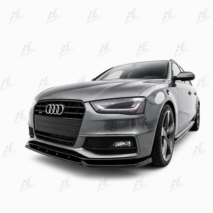 💕ART.9890 Splitter Audi A4 S B8 FL 2012+ nero lucido solo per paraurti sline 💕