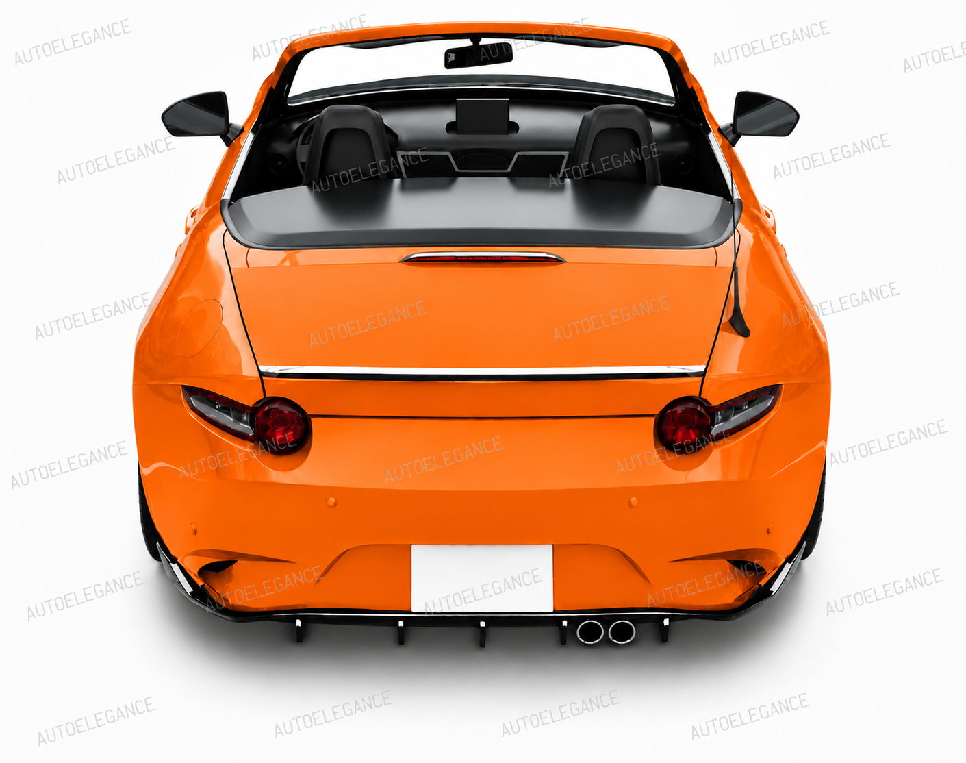 💫ART.10133 Diffusore Posteriore Sportivo Nero Lucido per Mazda MX-5 ND 2015💫