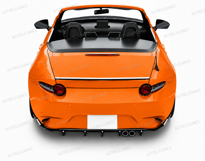 💫ART.10133 Diffusore Posteriore Sportivo Nero Lucido per Mazda MX-5 ND 2015💫