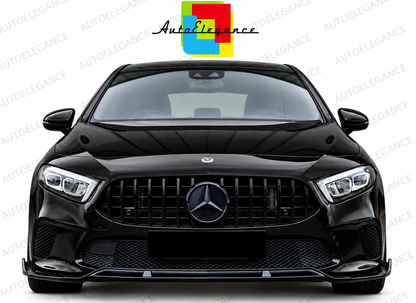 ART.10810 SPLITTER ADATTO PER MERCEDES  W177 SOLO STANDARD  NERO LUCIDO 3PZ