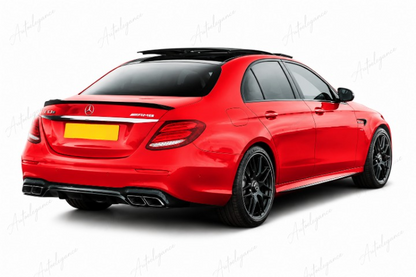 🔥ART.9912 SPOILER IN STILE AMG W213 PER MERCEDES E E63S NERO LUCIDO 16-20🔥