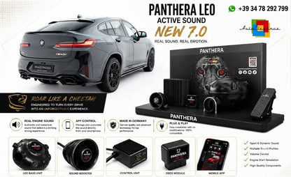 💫ART.2672 PANTHERA Soundsystem Booster 7.0 - BMW X4 M-Pack G02 Facelift 2021-💫