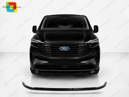 👉Splitter Anteriore V.2 per Ford Transit Custom Tourneo MK2 Nero Lucido👈
