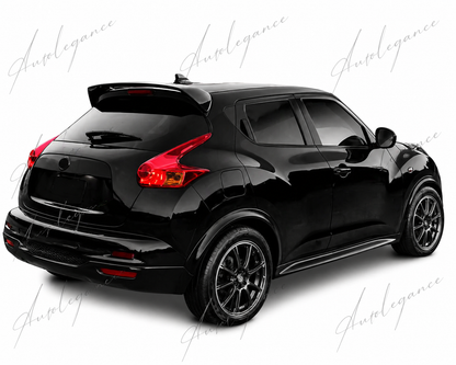 🔥ART.9724 SPOILER POSTERIORE PER TETTO NISSAN JUKE NERO LUCIDO IN ABS 10 -19🔥
