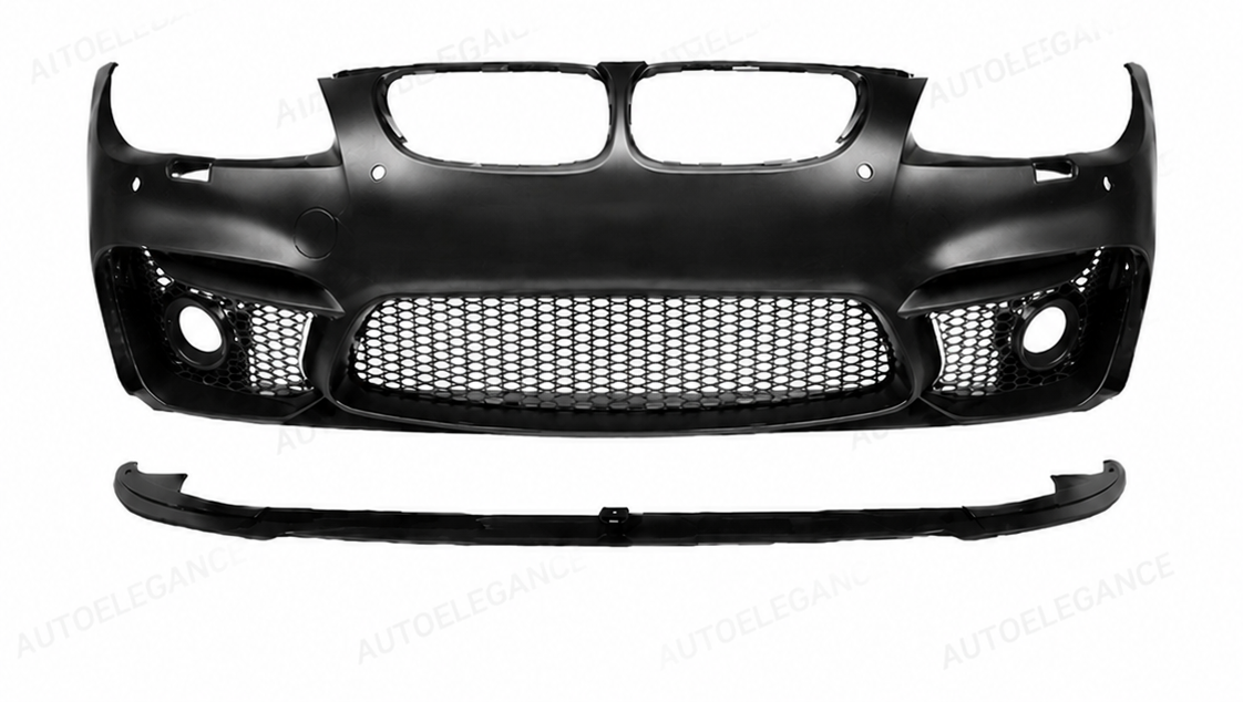 💕PARAURTI ANTERIORE BMW E92 E93 LCI 10-14 LOOK M4 PDC GRIGLIE NEBBIA +SPLITER💕
