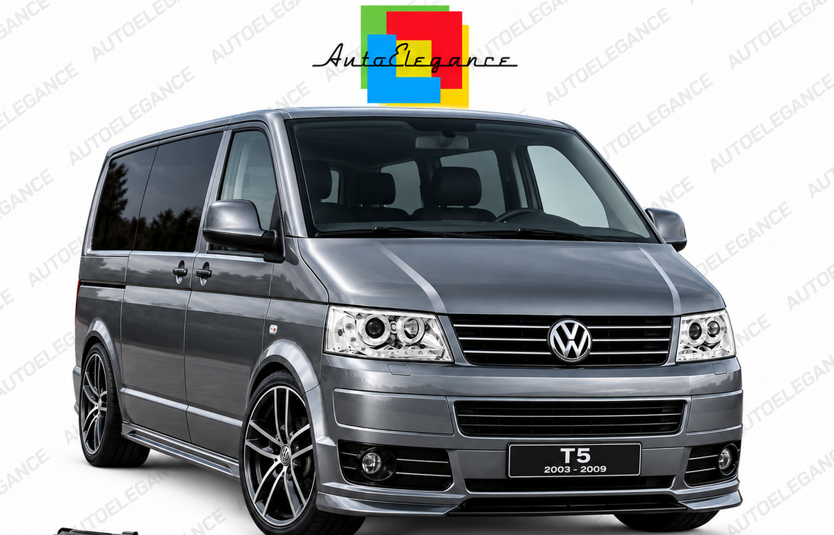ART.6437  FARI ANTERIORI ADATTO PER  VW T5 2003-2009