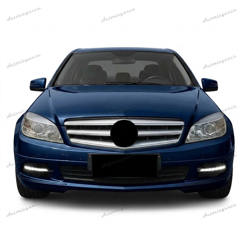 🔥ART.2200 GRIGLIE FENDINEBBIA ADATTO PER MERCEDES W204 2007-2011 LED DIURNE🔥