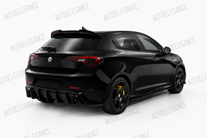💕ART.10080  Diffusore nero lucido per alfa romeo giulietta   💕