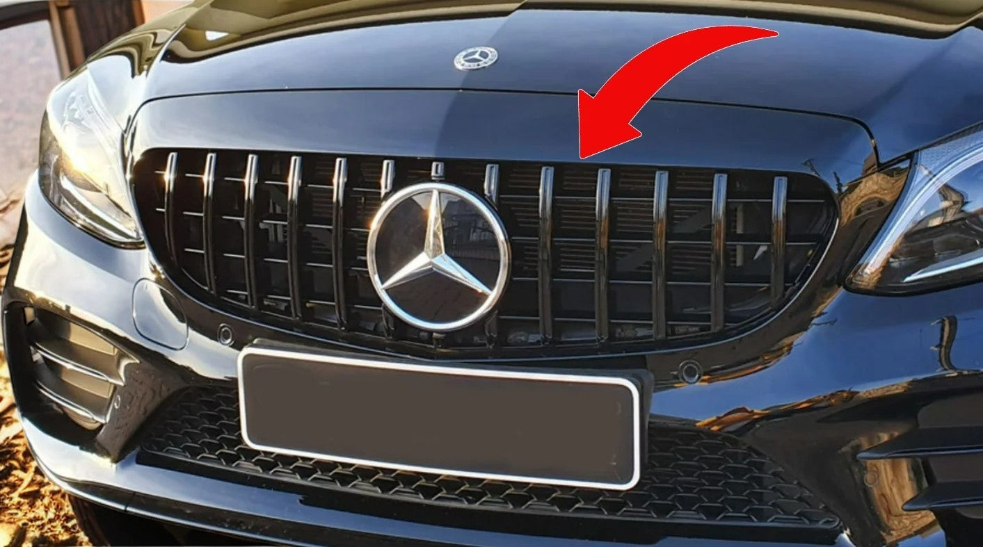 Griglia adatto per Mercedes C-Class (W205) Sedan Estate Coupe Cabrio (2013-2018)