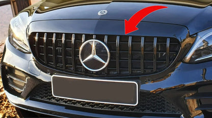 Griglia adatto per Mercedes C-Class (W205) Sedan Estate Coupe Cabrio (2013-2018)