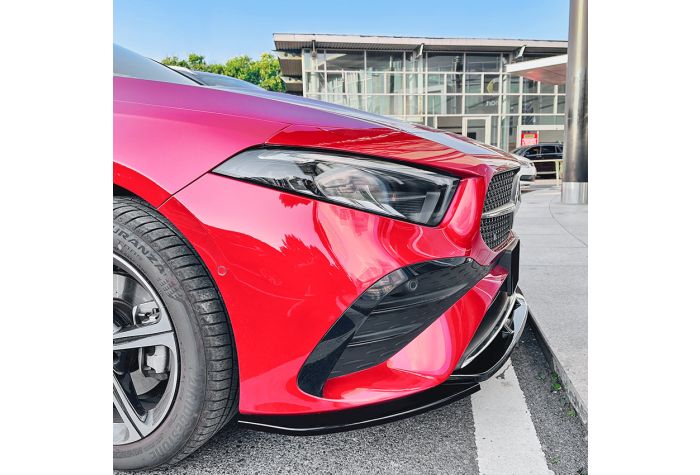 😍FRONT SPLITTER suitable for Mercedes W177 A-Class restyling with AMG-Line😍