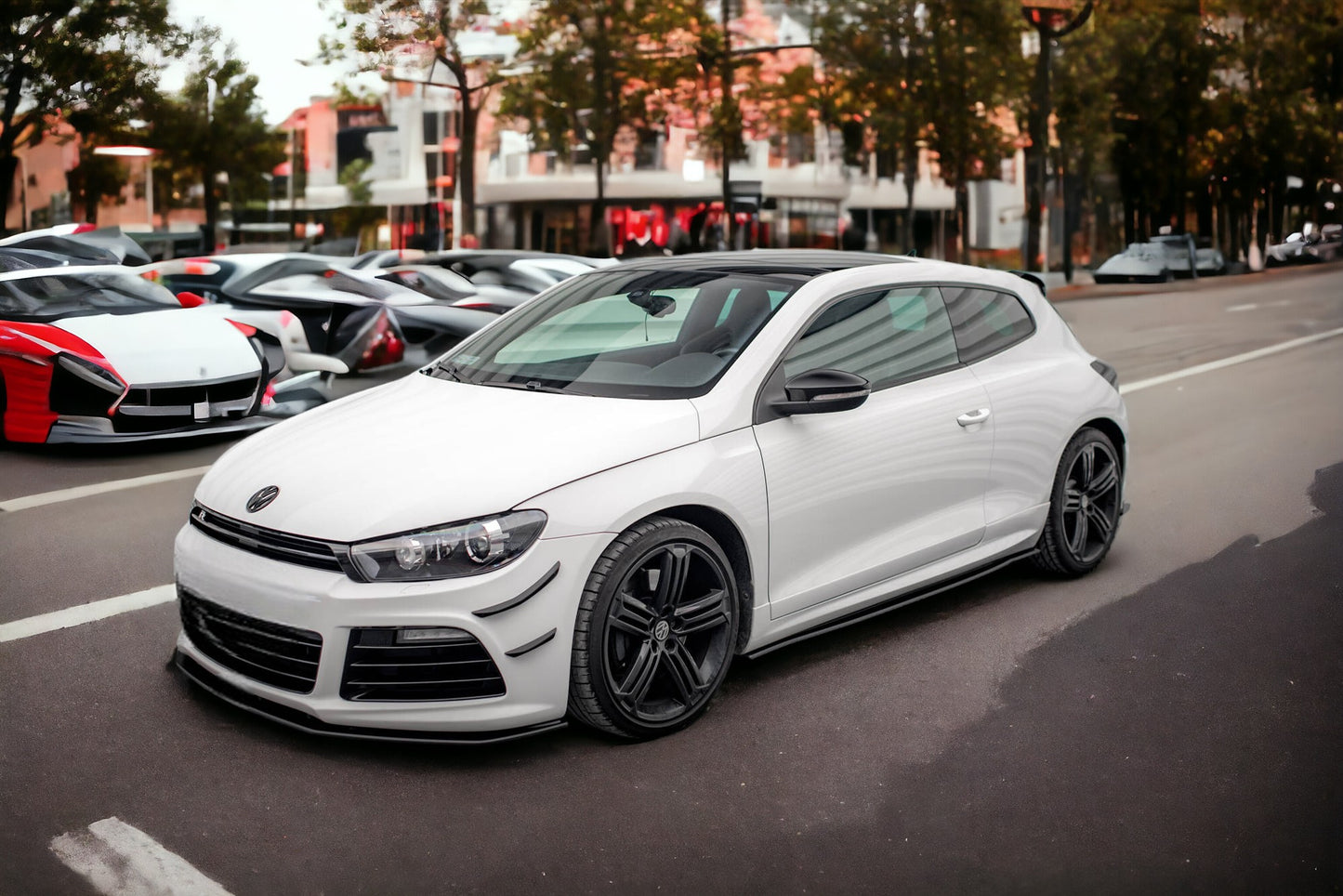 DIFFUSORI MINIGONNE LATERALI STREET PRO VOLKSWAGEN SCIROCCO R MK3