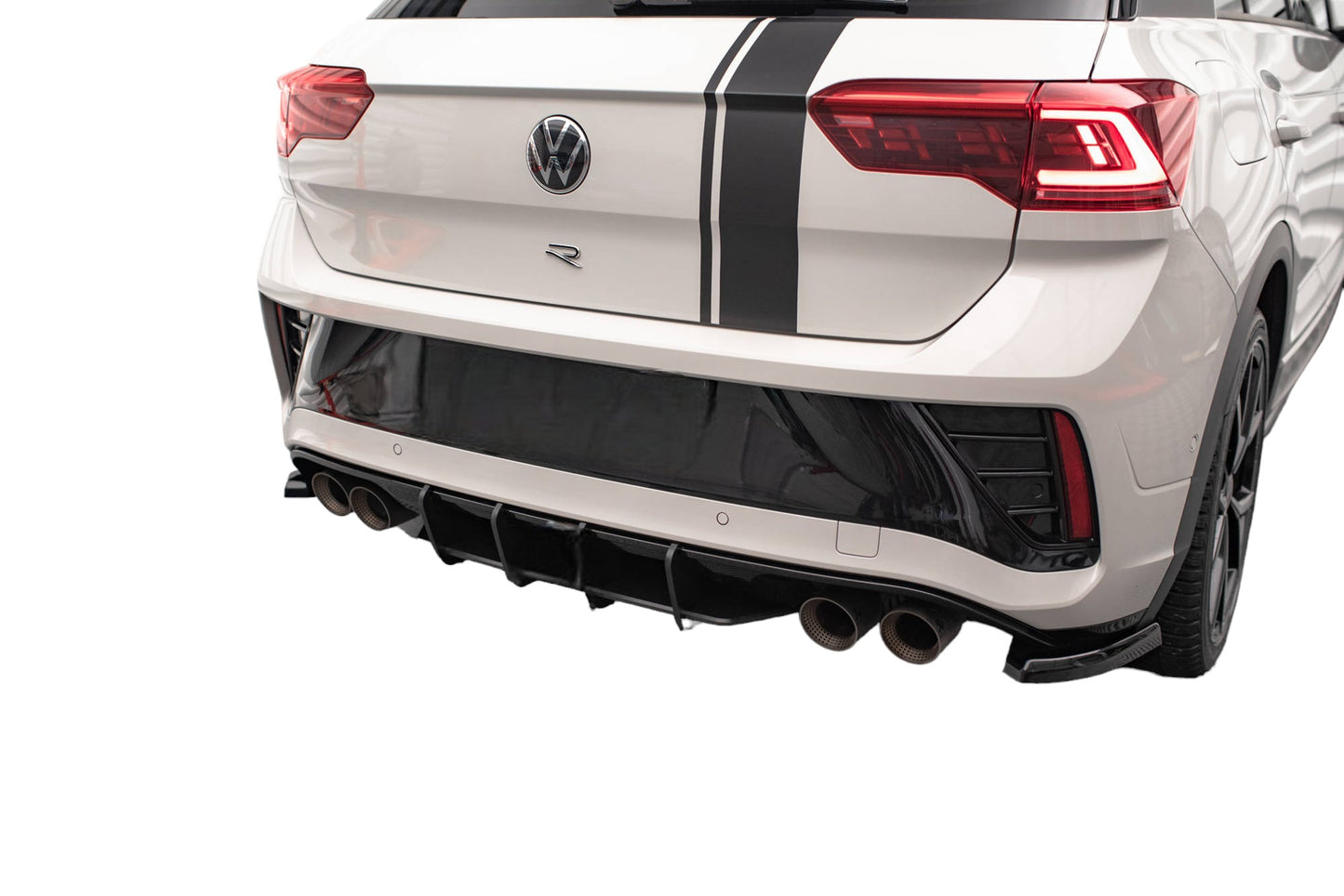 DIFFUSORE POSTERIORE STREET PRO VOLKSWAGEN T-ROC R MK1 FACELIFT