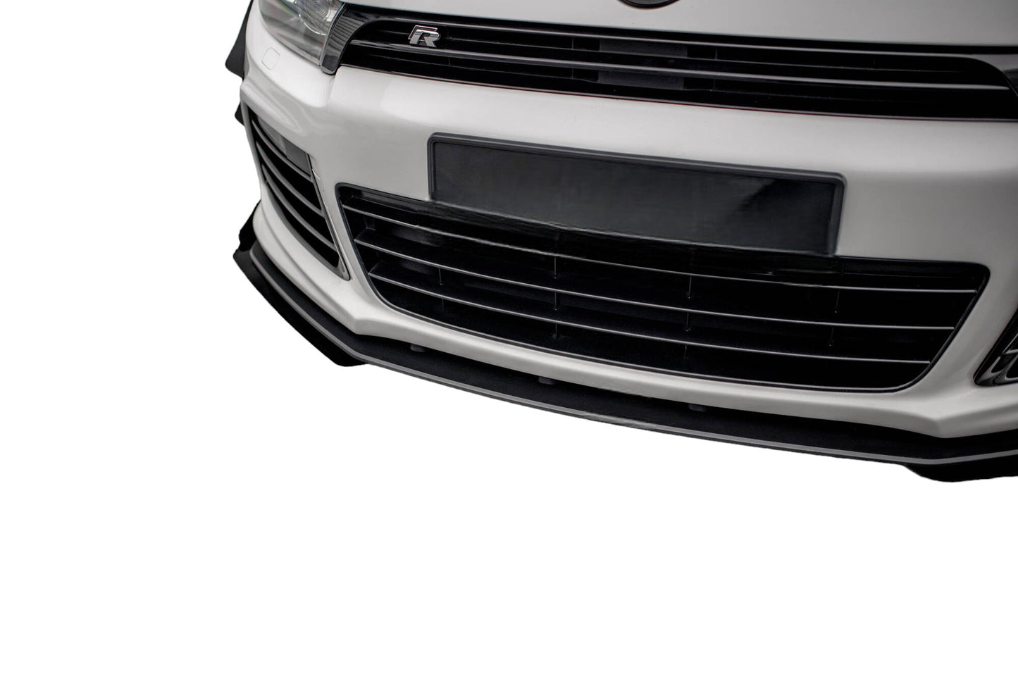 SPLITTER ANTERIORE STREET PRO + FLAPS VOLKSWAGEN SCIROCCO R MK3