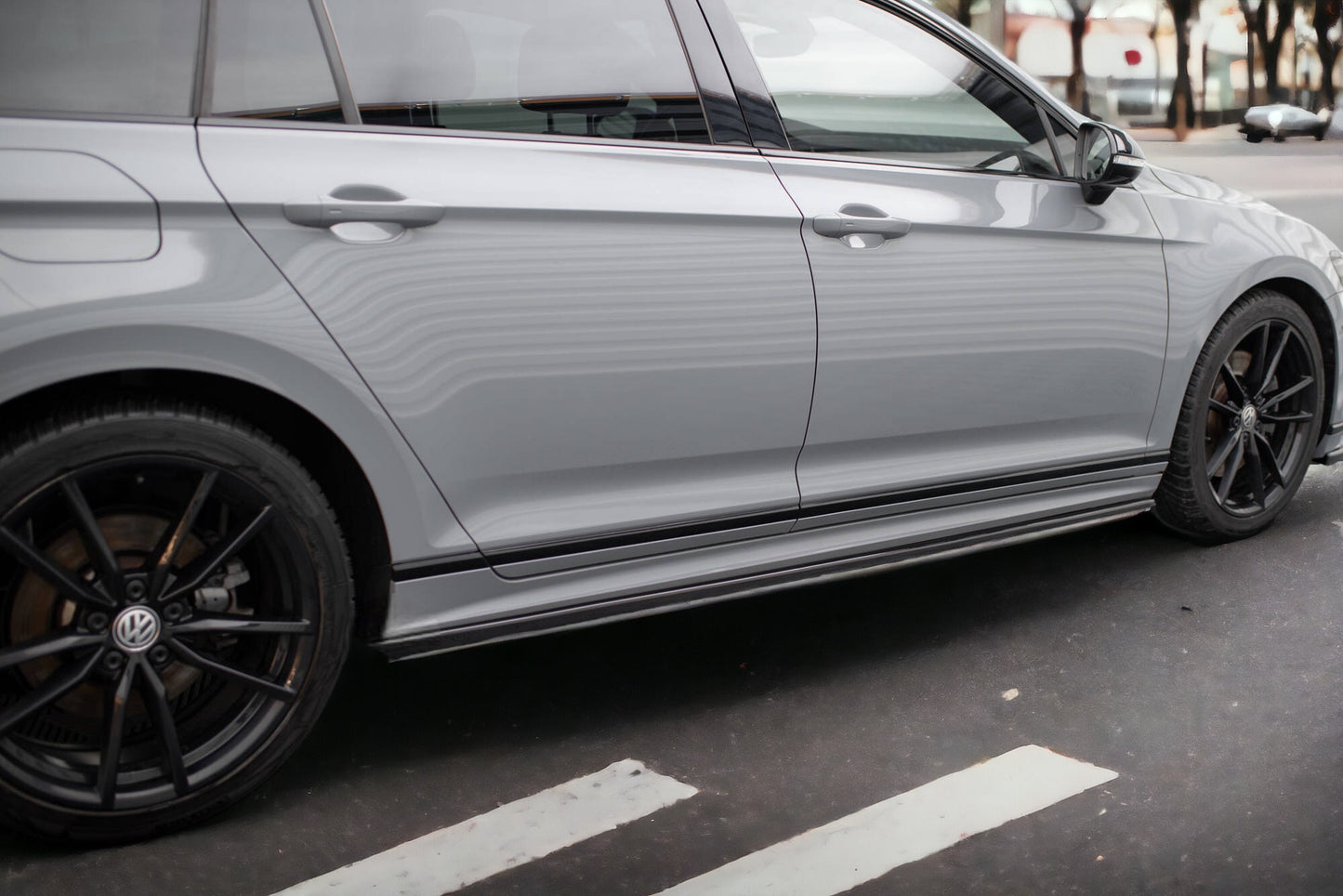 SIDE SKIRTS FOR VOLKSWAGEN PASSAT R-LINE B8 FACELIFT 