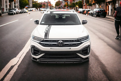 FRONT SPLITTER V.1 VOLKSWAGEN T-ROC R / R-LINE MK1 FACELIFT 