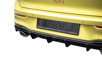 DIFFUSORE POSTERIORE ADATTO PER VOLKSWAGEN GOLF 8 GTI CLUBSPORT