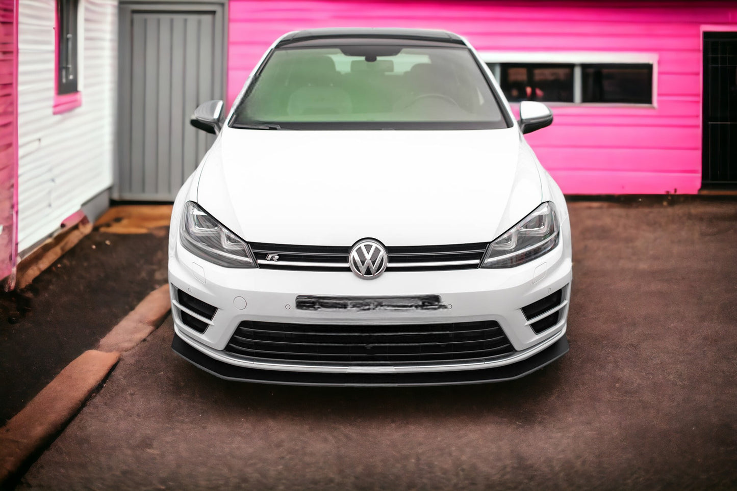 SPLITTER ANTERIORE STREET PRO V.2 VOLKSWAGEN GOLF R MK7