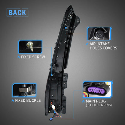 Fanali posteriori Full LED Cadillac Escalade 3rd Gen 2007-2014 12V 42W (non adatti a GMC e Chevrolet)