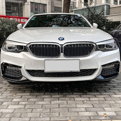 6413⭐Splitter adatto per BMW serie 5 G30 G31 pre-LCI con pacchetto M-Tech⭐