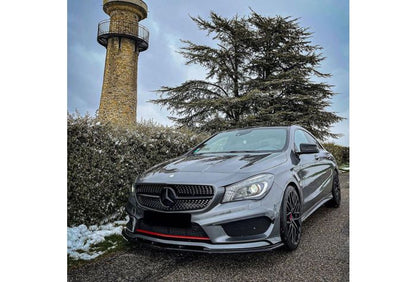 💎Splitter anteriore adatto per Mercedes C117 X117 CLA💎