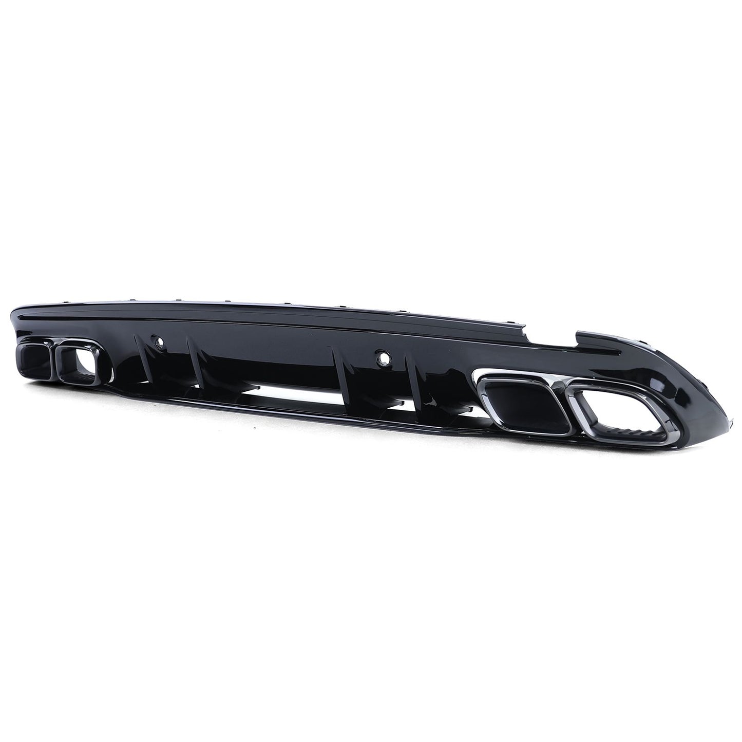 💫ART.3816 Diffusore Sportivo con Terminali Di Scarico per M.Benz C W205 18-21💫