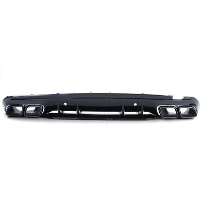 💫ART.3816 Diffusore Sportivo con Terminali Di Scarico per M.Benz C W205 18-21💫